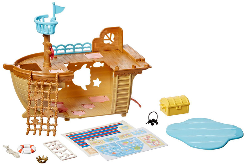 Sylvanian Families Игровой набор Детская площадка Сокровища морей - купить  игрушку по низким ценам с доставкой | Интернет-магазин «Белый кролик»