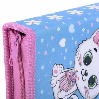 Пенал 'Yummy Cupcakes' 1 отделение 2 откидные планки 4