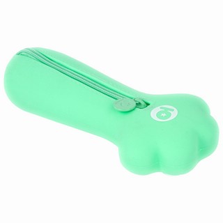 Пенал-косметичка 'Paw Mint' на молнии, силикон, цвет мятный 4