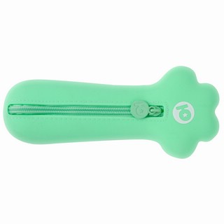 Пенал-косметичка 'Paw Mint' на молнии, силикон, цвет мятный 6