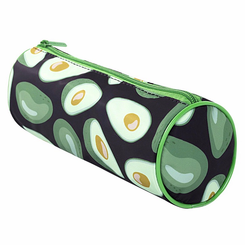 Пенал-тубус 'Black Avocado' с эффектом Soft Touch