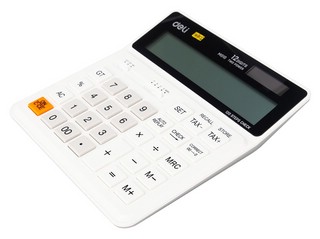 Калькулятор бухгалтерский Deli EM01010 12-разрядный белый 2