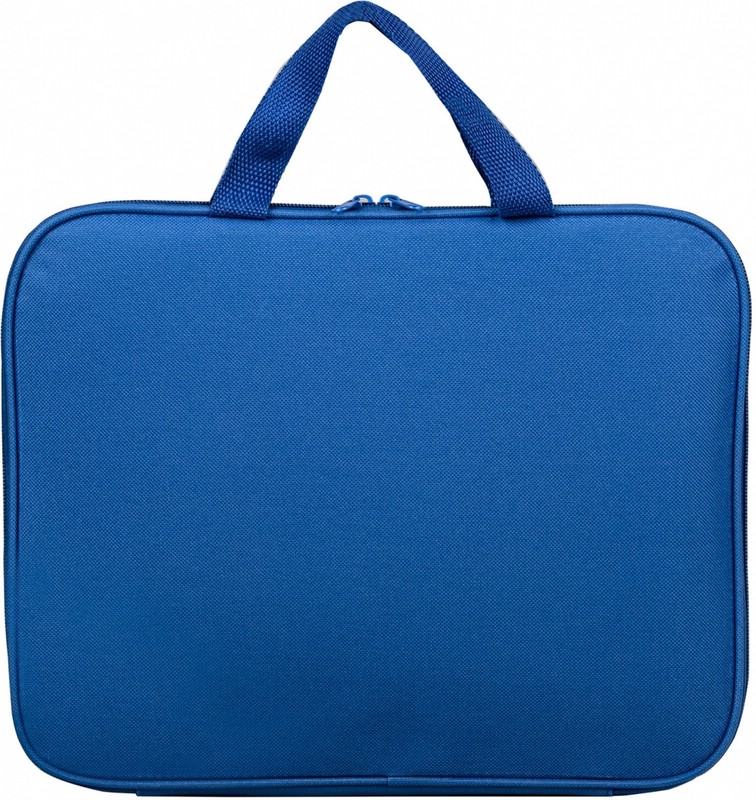 Папка на молнии с ручками 'Everyday' А4, полиэстер, синяя