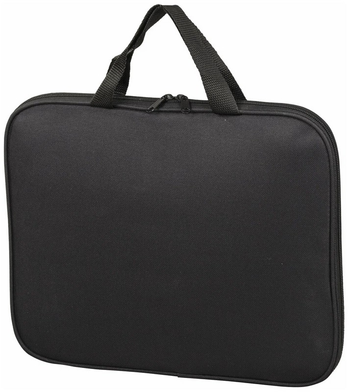 Папка на молнии с ручками А4 'Everyday' полиэстер, черный