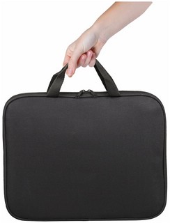 Папка на молнии с ручками А4 'Everyday' полиэстер, черный 4