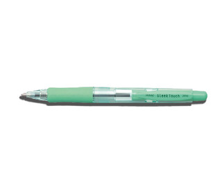 Ручка шариковая автоматическая Sleek Touch Pastel 1.0 мм, синяя, корпус зеленый