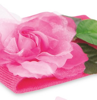 Комплект повязок на голову с цветами из органзы TLS-000 4