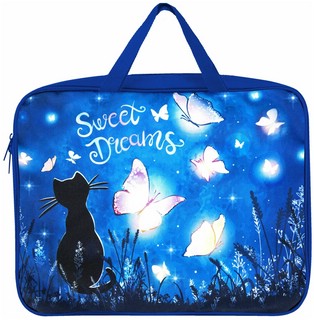 Папка 'Sweet Dreams' А4, с ручками, цвет синий 1