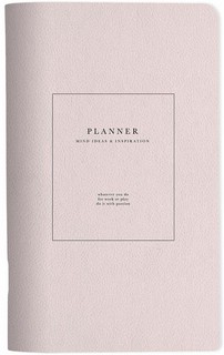 Планер недатированный Notes, 13х21, 32 листа, розовый