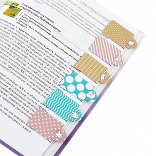 Закладки для книг Cat Yoga, 6 штук 7