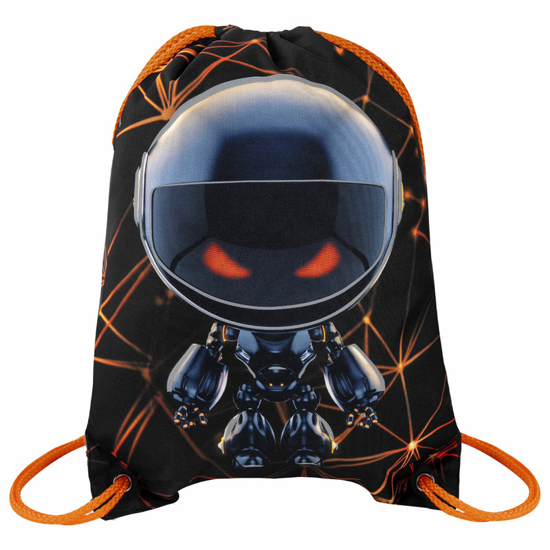 Мешок для обуви 'UFO' карман, подкладка, светоотражающие элементы