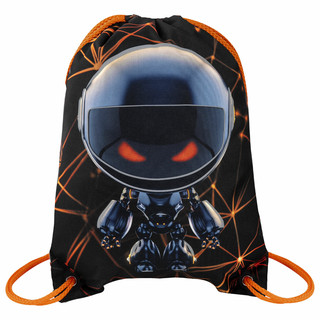 Мешок для обуви 'UFO' карман, подкладка, светоотражающие элементы 1