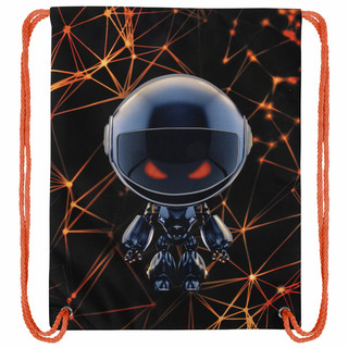 Мешок для обуви 'UFO' карман, подкладка, светоотражающие элементы 2