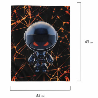 Мешок для обуви 'UFO' карман, подкладка, светоотражающие элементы 8