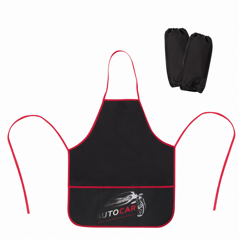Фартук с нарукавниками 'Autocar' 3 кармана, 45x54 см