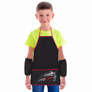Фартук с нарукавниками 'Autocar' 3 кармана, 45x54 см 2