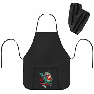 Фартук с нарукавниками для уроков труда 'T-Rex Life' 1