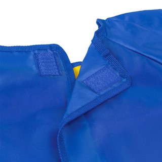 Фартук-накидка с рукавами для труда и занятий творчеством, синий 3