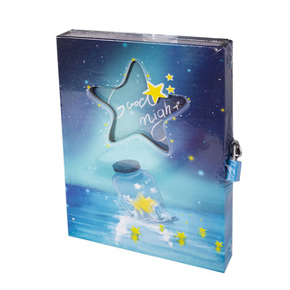 Подарочный блокнот 'Звезды в банке' 45 л, линия, в футляре на...
