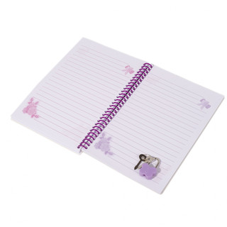 Подарочный блокнот 'Два сердца' А5, футляр с замочком 3