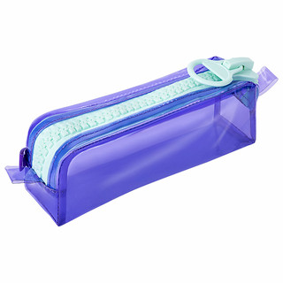 Пенал 'Contrast mint' с объемной 'тракторной' молнией, 1 отделение 6