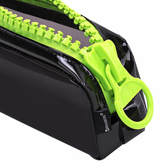 Пенал 'Neon green' с объемной 'тракторной' молнией, 1 отделение 5