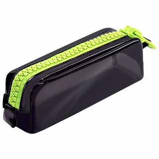 Пенал 'Neon green' с объемной 'тракторной' молнией, 1 отделение 6