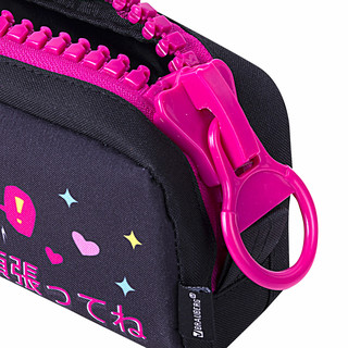 Пенал 'Anime girl' с объемной 'тракторной' молнией, 1 отделение 5