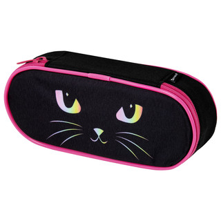 Пенал-футляр 'Cat eye', 1 отделение, органайзер, полиэстер 2