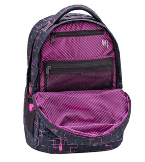 Школьный рюкзак Belmil WAVE INFINITY Cubic Pink 15
