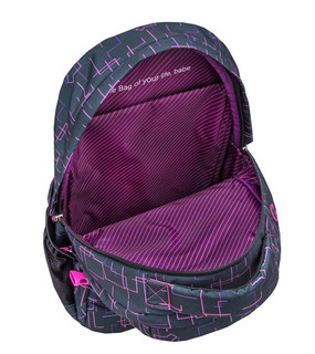 Школьный рюкзак Belmil WAVE INFINITY Cubic Pink 16