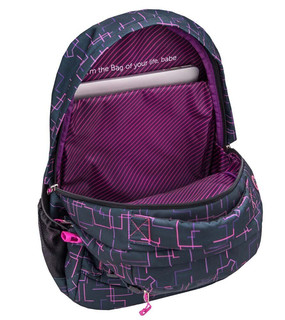 Школьный рюкзак Belmil WAVE INFINITY Cubic Pink 17