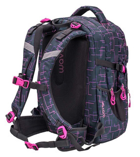 Школьный рюкзак Belmil WAVE INFINITY Cubic Pink 3