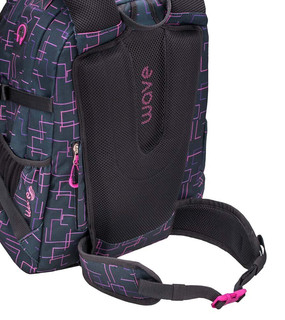 Школьный рюкзак Belmil WAVE INFINITY Cubic Pink 6
