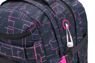 Школьный рюкзак Belmil WAVE INFINITY Cubic Pink 9