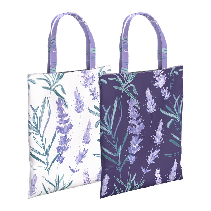 Сумка-шоппер двусторонняя 'Lavender' 11л