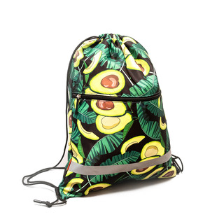 Мешок для обуви 'Avocado Night' с карманом на молнии 50041 см 