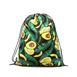 Мешок для обуви 'Avocado Night' с карманом на молнии 50041 см  3