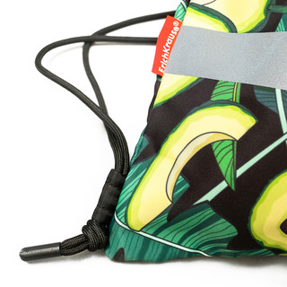 Мешок для обуви 'Avocado Night' с карманом на молнии 50041 см  5