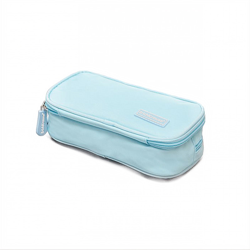 Пенал-футляр 2 отделения, 215x100x55 мм Trendy Blue