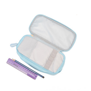 Пенал-футляр 2 отделения, 215x100x55 мм Trendy Blue 4