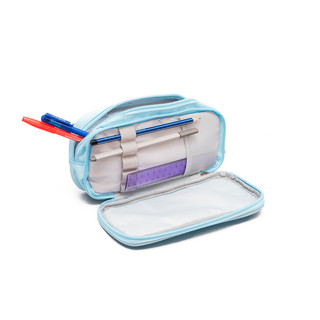 Пенал-футляр 2 отделения, 215x100x55 мм Trendy Blue 6