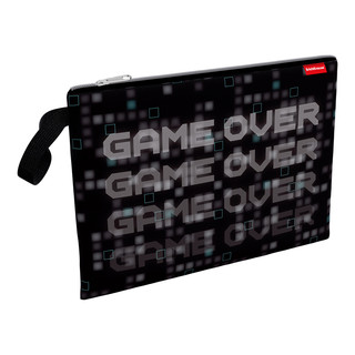 Папка текстильная на молнии А4 Game Over