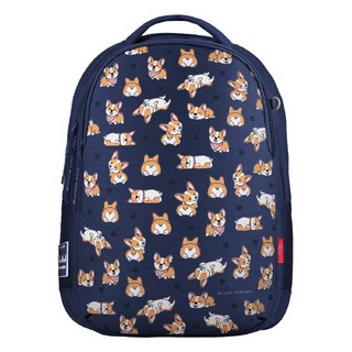 Рюкзак 'Друзья. Корги' классический, суперлегкий, с эргономичной спинкой, синий 2