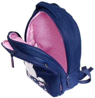 Рюкзак эргономичный суперлегкий 'Карманные животные. Зайка' синий 8