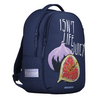 Рюкзак 'Juicy life. Инжир' классический суперлегкий с эргономической спинкой 1