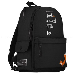 Рюкзак 'Лисий хвост' молодежный, черный  1