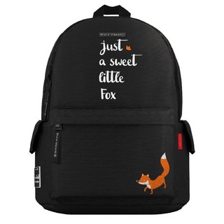 Рюкзак 'Лисий хвост' молодежный, черный  2