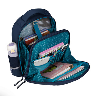 Рюкзак облегченная капсула, эргономичная спинка 'Сердечки. Эмоции'  7