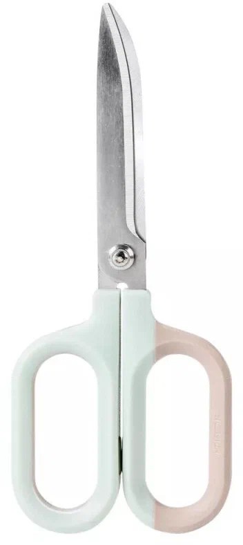 Ножницы офисные Nusign, 18 см, зеленые